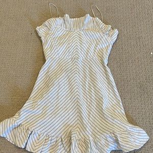 Rebecca Taylor sz 4 linen blend dress